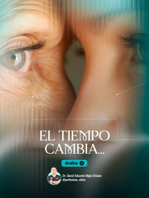 ✨ El paso del tiempo es natural.

Pero cuidar la calidad de la piel también puede formar parte de es