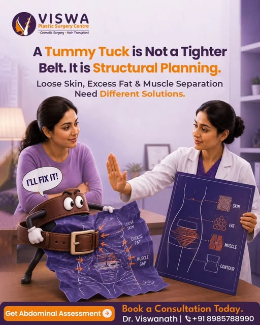 Tummy Tuck Isn’t Just About Tightening—It’s About Structure.

A tummy tuck isn’t a one-size-fits-all