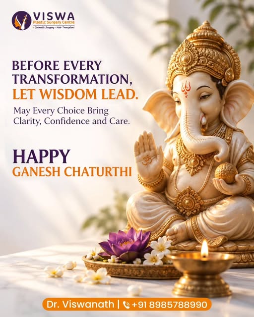 May Lord Ganesha bless you with wisdom, prosperity, and new beginnings. 🙏
This Ganesh Chaturthi, le