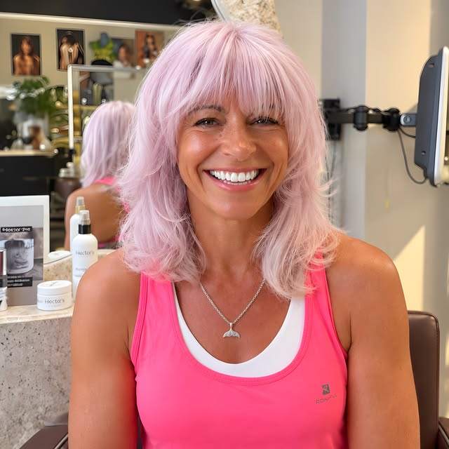 💜 SILVER… WITH A LITTLE SASS 💜

My client has embraced her Hector’s 365-day silver transformation 