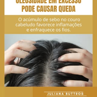 Muita gente associa oleosidade apenas à aparência do cabelo, mas ela pode impactar diretamente a saú