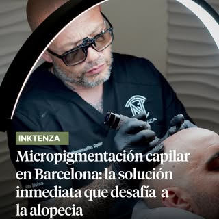 💡 Tras someterse él mismo a un tratamiento de micropigmentación capilar y experimentar el enorme im