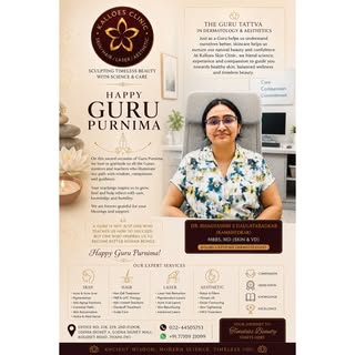🌸 Happy Guru Purnima 🌸 Honouring the wisdom that inspires healing, beauty, and lifelong learning

