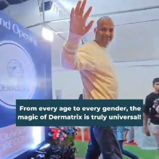 From every age to every gender, the magic of Dermatrix is truly universal!

#Dermatrix #thanecity
#j