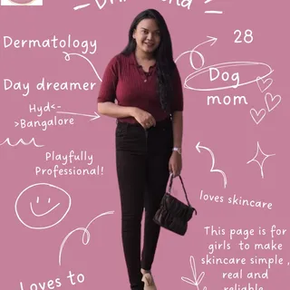 Hello all !! Dr.Anusha here again 👩‍⚕️🧚‍♀️

👀 : Skincare !! 

👩‍⚕️ : Make it simple real and rel