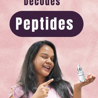 Peptides — the quiet workers in your skincare routine.
If your concern is: • Early ageing
• Loss of 