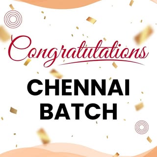 Huge congratulations to our newly graduated Chennai Batch! 🎓✨

From mastering advanced cosmetology 