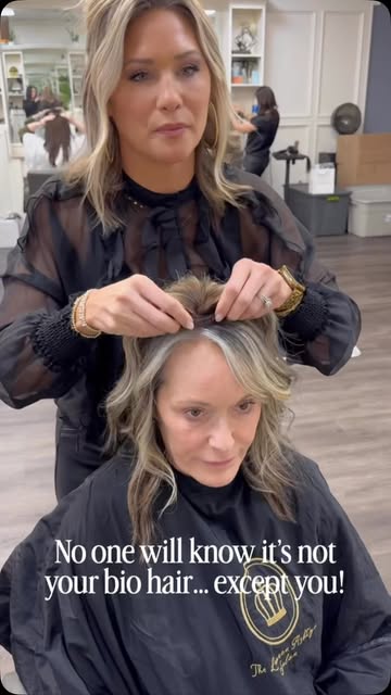 No one has to know it’s not your bio hair… except YOU. 🤭

That’s the beauty of finding the right to