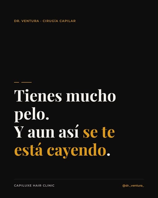 Muchos pacientes llegan a mi consulta diciendo lo mismo: “pero si tengo mucho pelo”.
Y es verdad. Lo