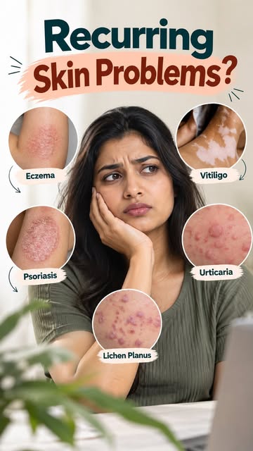 🔄 When your skin keeps flaring up, it’s time to look beyond the symptoms.

Recurring redness, itchi