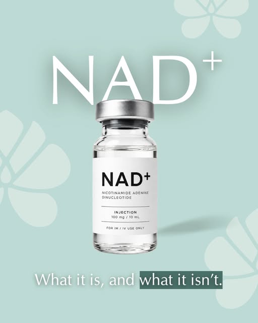 Everyone’s talking about NAD+, so let’s clear up the confusion.

Unlike peptides, which target speci
