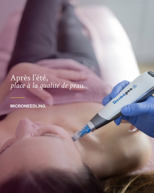 Après l’été, la peau peut manquer d’éclat, de souplesse et d’uniformité ✨

Le microneedling stimule 