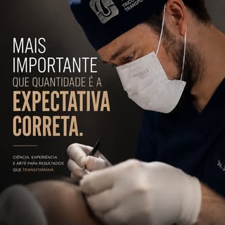 Às vezes, a maior expectativa de um paciente é voltar a ter cabelo. E isso nem sempre significa volt