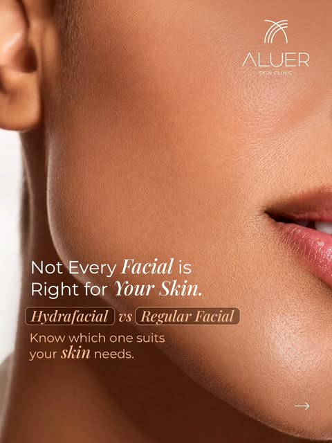 Not every facial gives your skin the same kind of care.

A regular facial is great when you want a s