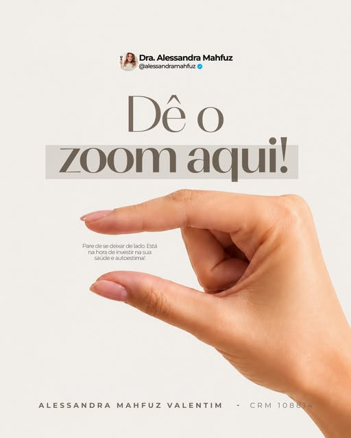 Dê o zoom mesmo. 🔍

A gente passa tanto tempo olhando pra pele com filtro, com luz boa, de longe — 