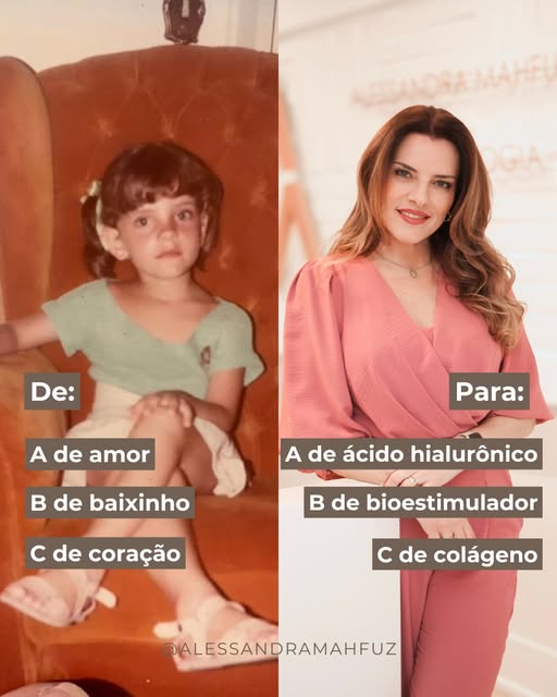 O alfabeto mudou um pouco com o tempo. 😄

De criança curiosa para dermatologista apaixonada pelo qu