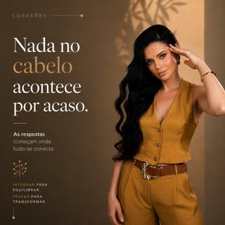 Nem tudo o que o cabelo revela começa no couro cabeludo!

Durante muito tempo, aprendemos a enxergar
