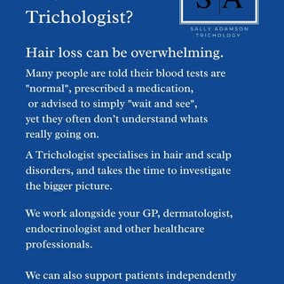Book a consultation if you would like a thorough assessment of your hair or scalp concerns and a per