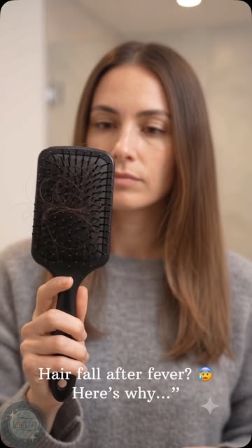 Hair fall after a fever? 🌡️💇‍♀️

Don’t panic — an illness or high fever can temporarily disrupt th