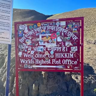 In a world of DMs, we chose a handwritten letter from the roof of the world. 📮🏔️

#worldshighestpo