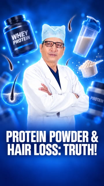 Protein Powder and Hair Loss: Truth! 
The quality and the type of protein you get matters.

📞 For C