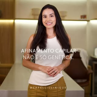 Afinamento capilar não deve ser tratado como algo inevitável.

Na maioria dos casos, o que falta é d