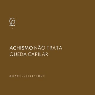 O tratamento da queda capilar está cada vez mais sendo guiado por achismo.

A cada fase, surge uma n