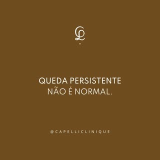 Queda que se prolonga por meses merece atenção.

No eflúvio telógeno crônico, o volume reduz aos pou