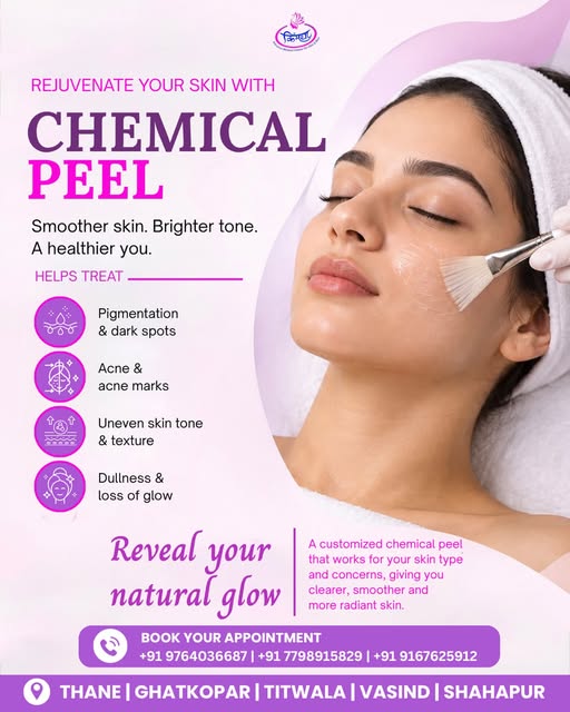 ✨ Ready to peel away the dullness?

A chemical peel can give your skincare routine a professional bo