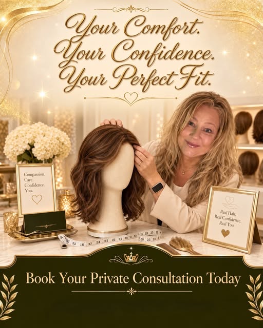 Working with me I will do my very best to help you find your wig or topper that best suits you. 

Wh