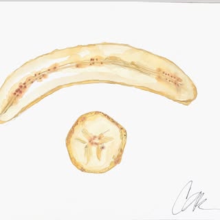 The Golden “Plátano Maduro “ - Watercolor 

#dominicanrepublic #platano #roots #art #love #artistson