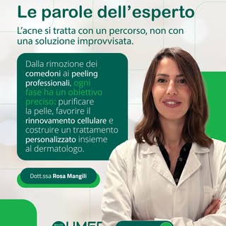 🧬 Nella cura dell’acne, la cosmetologia ha valore soprattutto quando non viene utilizzata come un t