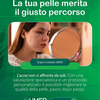 🧬 Ogni acne ha una storia diversa. Età, tipo di pelle, infiammazione, stile di vita e risposta ai t