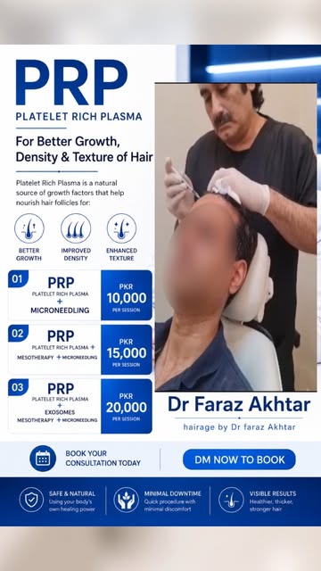 PRP Hair Treatment for Better Growth, Density & Texture

Struggling with thinning hair or reduced de