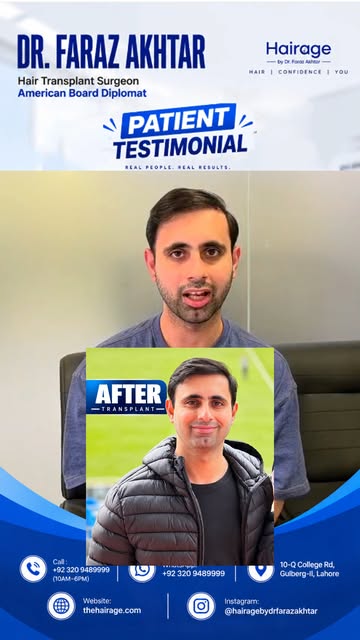 Real Patient Story | A Hair Transplant Journey at HairAge

Every patient has a different hair restor
