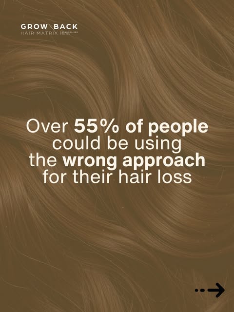 📊 Choosing a hair loss treatment without understanding the cause is a bit like trying to solve a pu