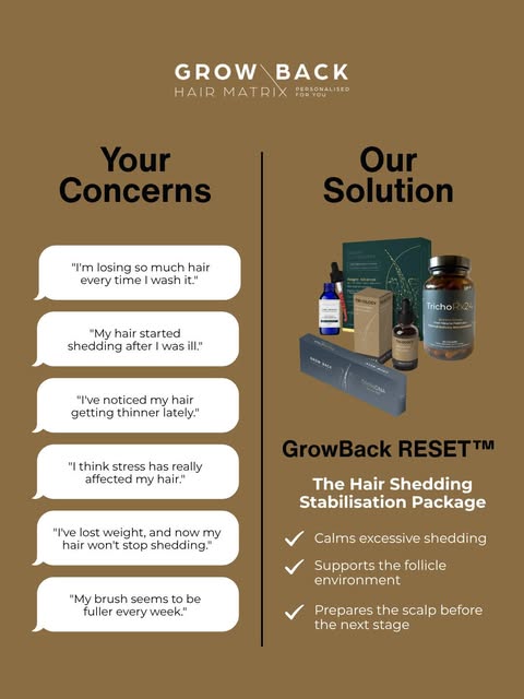 You’re not looking for another hair product. You’re looking for answers. 🔍

When your hair starts s