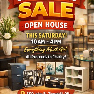 Big clear-out this Saturday 👀

We’re moving out of our space and opening our doors for a one-day sa