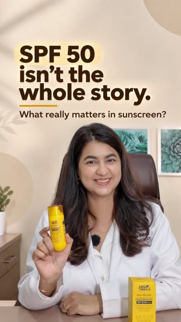 Think SPF 50 is all you need to look for in a sunscreen? ☀️

When choosing a sunscreen, it’s importa
