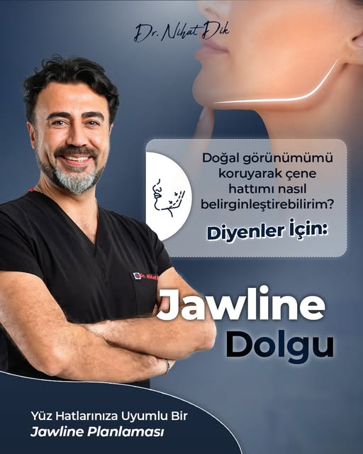 Çene hattının belirginliği; yüzün anatomik yapısı, çene projeksiyonu ve çevre dokularla birlikte değ