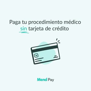 Paga tu próximo procedimiento quirúrgico o no quirúrgico con Mend Pay en Clínica Saha.👨🏻‍⚕️🩺

Nos
