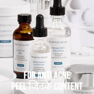 Still struggling with acne marks or scars? 💭

There’s more than one way to treat them!

✨ Peels — f