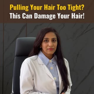 Tight Hairstyles Can Damage Your Hair!

Doing very tight hairstyles regularly can cause hair breakag