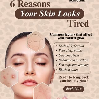 ✨ Is your skin looking tired lately?

Your natural glow can fade due to everyday factors like lack o