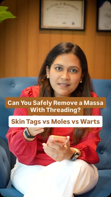 “Massa” is not a diagnosis.

What looks like a simple skin tag could actually be a mole, wart, birth
