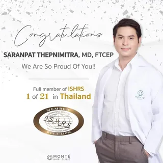 Thanks.....Monte' Clinic 😉

#FullMemberOfISHRS 
#HairTransplantation 
#HairSurgeon