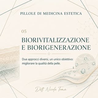 PILLOLE DI MEDICINA ESTETICA | Episodio 05 Biorivitalizzazione e biorigenerazione non sono la stessa