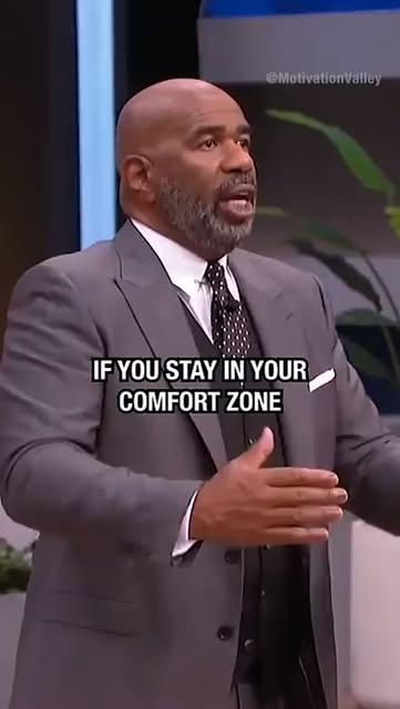 A video by 
  @themotivationvalley
 
Success is not a comfortable procedure - Steve Harvey Motivatio