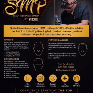 Scalp Micropigmentation is one of the fastest-growing hair loss solutions today. SMP creates natural