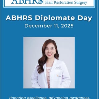 Honoring ABHRS Diplomate Day – 11 December🌟

🎯As an ABHRS board-certified hair restoration surgeon